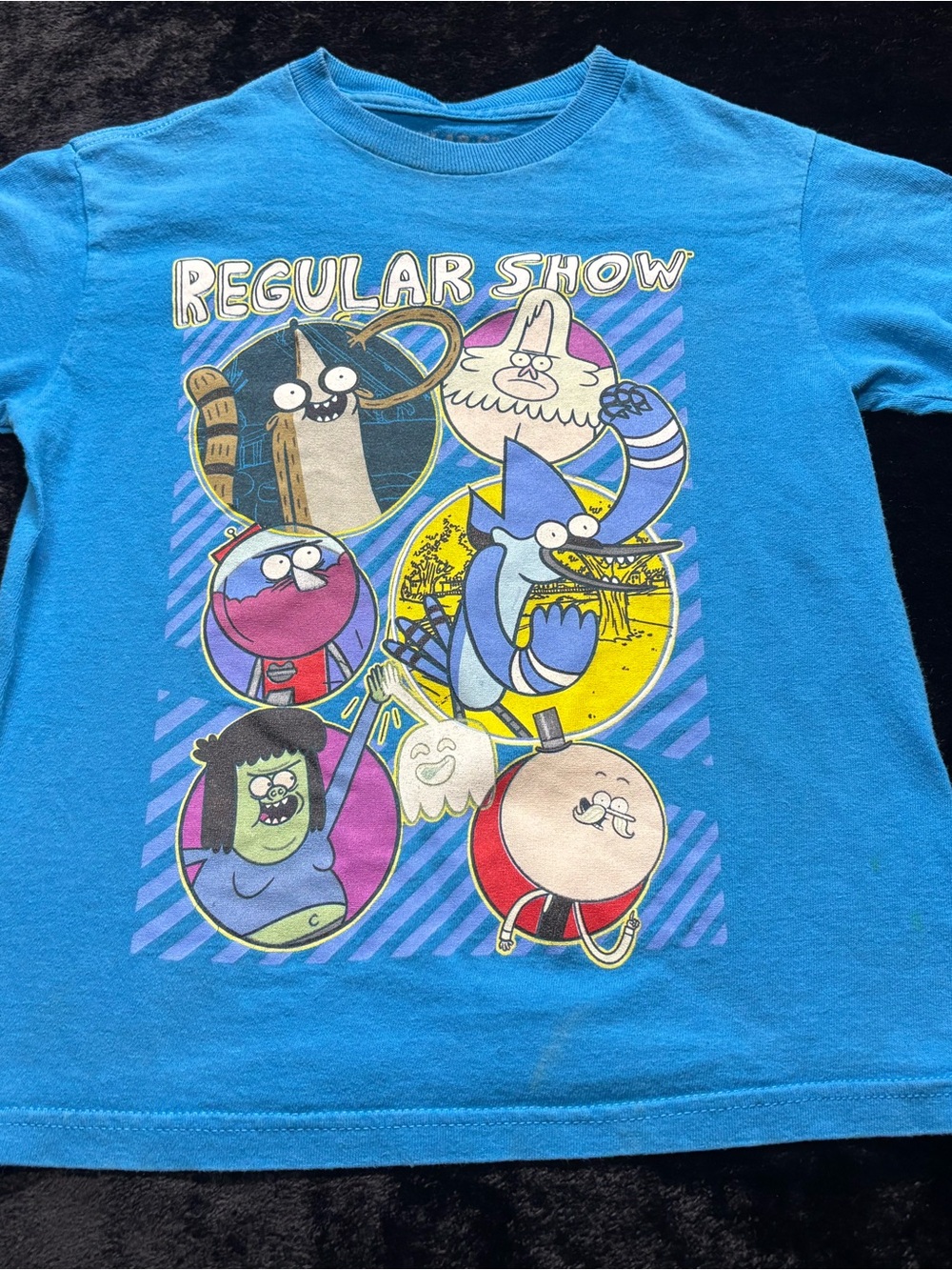 Boy Small Cartoon Network Regular Show Tv Promo Tshirt